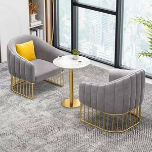 Factory Wholesale Modern <b>Sofa</b> Lounge Chair Velvet Armchair - Product Image 2