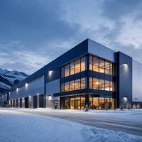Fabricant chinois de bâtiments multi-étages à ossature métallique légère pour entrepôts industriels, usines professionnelles