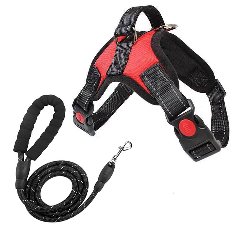 Red [single vest + 1.5m reflective rope]