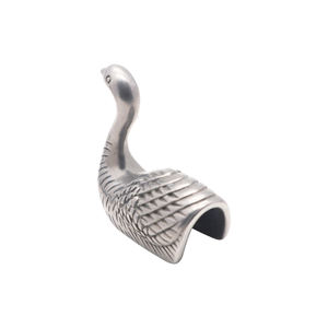 <span class=keywords><strong>OEM</strong></span>高品质锌合金天鹅金属压铸家居装饰动物工艺品 - Product Image 3