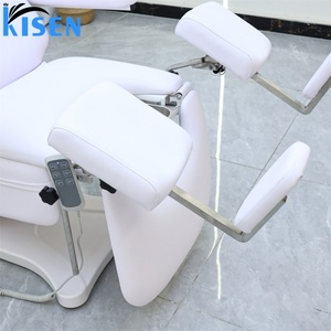 KISEN Nouvelle Arrivée Lit d'examen gynécologique électrique confortable avec fonction massage, Chaise de salon de beauté pour usage en clinique esthétique privée - Product Image 5