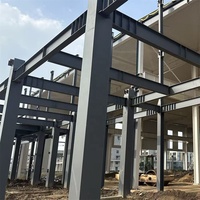 Bâtiment d'entrepôt moderne en acier galvanisé à chaud Q235 de qualité supérieure, durable, anticorrosion, pour atelier de soudage