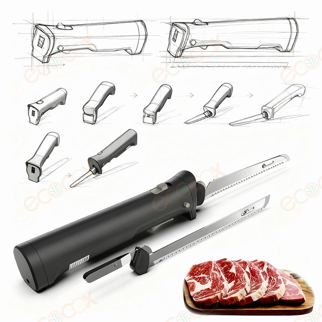 Electric Meat Cutting Knife Electronic Kitchen Product Bread Knife Development PCB Board Solutions Engineering