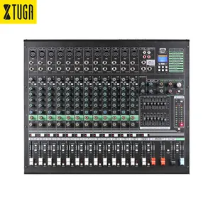 Xtuga BE-14 Oem orijinal hat 14Ch kontrol profesyonel Stereo ses mikseri