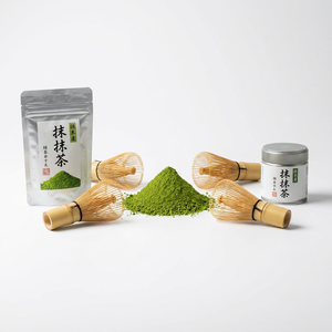 Matcha en Polvo de Primera Calidad al por Mayor para Té Verde Helado, Bebida Refrescante de Verano con Empaque Personalizado - Product Image 2