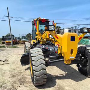 Motoniveladora China en buen estado, equipo de construcción de carreteras usado, motoniveladora GR2153 de 16.5 toneladas con motor potente - Product Image 1