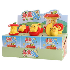 Caja Sorpresa con Figuras de Dibujos Animados Dobra Apple, Set de 6 Piezas, para Niñas, Decoración de Escritorio, Regalo - Product Image 5