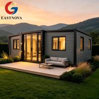 Maisons préfabriquées pliables extensibles/Conteneur de vie pliable de 40 pieds/Cabine extensible Maison de conteneur pliable