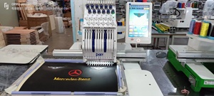 Máquina de Coser Industrial DOIT DT1201C de Una Cabeza, 12 Agujas, Computarizada, con Mecanismo de Alimentación Manual, Nueva Condición - Product Image 3