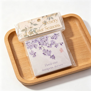 Scenery of the Four Seasons Floral Mist <b>Memo</b> <b>Pads</b> 20 Sheets Colorful Design for Note Taking and Organization - Product Image 2