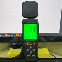 Vente en gros - Luxmètre AS803 - Résolution 0,1 LUX - 2 échantillons/secondes - Détecteur de luminosité - Testeur de luminosité - Photomètre de lumière visible