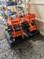 Compacteur de plaques hydraulique pour mini-excavatrices de 1,5 à 3,5 tonnes - Outil de compactage du sol pour la construction