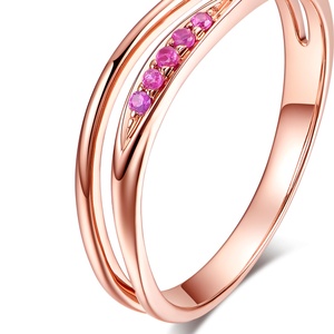แหวนเงินแท้ 925 ประดับเพชรซิคอนจาก UM Jewelry ดีไซน์โดดเด่น ขัดเงาอย่างประณีต เหมาะสำหรับขายส่ง ของขวัญงานเลี้ยง งานครบรอบ หรืองานแต่งงาน - Product Image 5