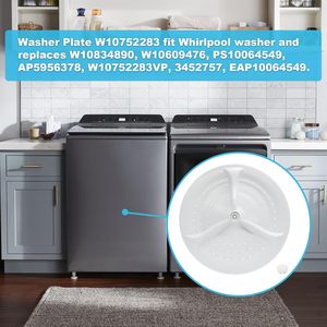 <span class=keywords><strong>Precio</strong></span> de Fábrica: Placa de Lavado W10752283 con Tapa Central de Repuesto para <span class=keywords><strong>Lavadora</strong></span> <span class=keywords><strong>Whirlpool</strong></span>, Reemplaza WTW7000DW WTW5000DW1 - Product Image 5