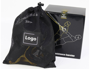 Il <span class=keywords><strong>Kit</strong></span> di <span class=keywords><strong>allenamento</strong></span> <span class=keywords><strong>per</strong></span> la resistenza domestica in Nylon include bracci di estensione <span class=keywords><strong>per</strong></span> ancoraggio della porta e cinghie <span class=keywords><strong>per</strong></span> i piedi avanzate - Product Image 6