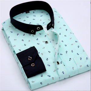 2024 camicia a quadri a manica lunga Casual da <span class=keywords><strong>uomo</strong></span> d'affari prezzo di fabbrica all'ingrosso - Product Image 1