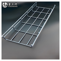 Grille de pont réseau de chemin de câbles en treillis métallique en acier haute performance Excellents conduits de câblage