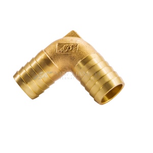 Raccord double barbelé en laiton de haute qualité 1/2 po, connecteur double pagode, raccord de tuyau droit, adaptateur marin fabriqué en TA - Product Image 1