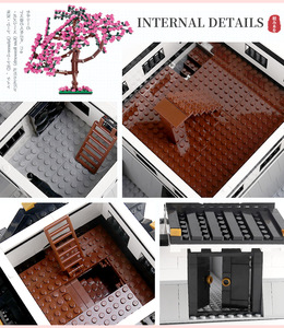 Set di Costruzioni 22006 <span class=keywords><strong>Lepini</strong></span> Trasporto Città di Himeji Scala 1:8, Giocattolo Educativo in Mattoncini di Plastica Fai-da-Te - Product Image 5