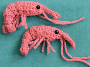 Handmade Crochet tôm tôm đồ chơi thông qua 100% sợi bông Amigurumi động vật biển cho bán buôn - Product Image 6