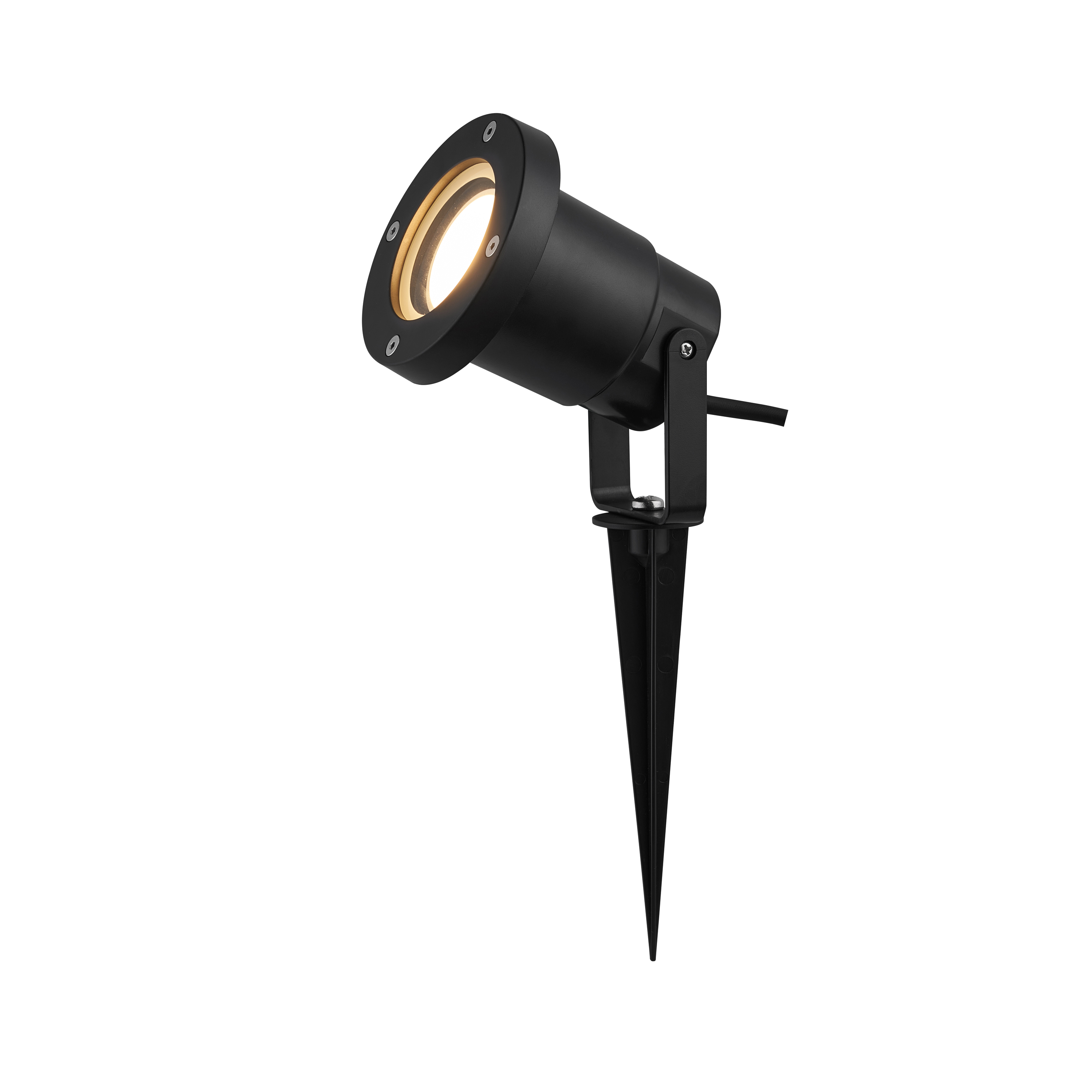 Garden Spotlight IP65 GU10 Waterproof Induction Lamp Outdoor Patio Pathway Landscape Light CE ROHS Certified 7W 3-Year Warranty