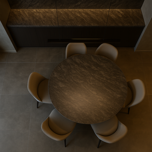 Hiện đại vòng bàn ăn với đá tự nhiên hàng đầu cho nhà bếp bàn Vanity Tops & bảng Tops - Product Image 3