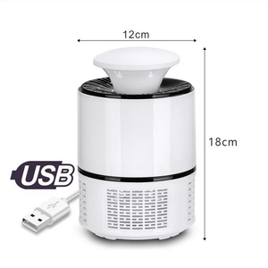 Lampe anti-<span class=keywords><strong>moustiques</strong></span> électronique d'été avec fonction tourbillon, mini veilleuse LED, attrape-<span class=keywords><strong>moustiques</strong></span> USB pour la maison - Product Image 3