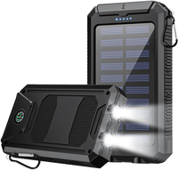 Fabricant de Batteries Externes 20000 mAh 74 Wh, Chargeur Portable Solaire avec Batterie Li-Polymère pour iPhone