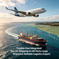 Envío a puertos del Reino Unido |   Agencia de Transporte Profesional, Servicio Integral de Transporte Marítimo y Aéreo para Grandes Envíos, Soporte 24/7