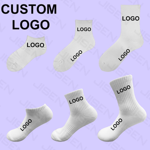 Vente en gros Chaussettes courtes unisexes colorées de haute qualité en tricot de <span class=keywords><strong>coton</strong></span> personnalisées pour hommes Chaussettes de sport épaisses avec logo personnalisé - Product Image 3