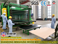 Máquina de Prensado en Caliente para Madera Contrachapada Fenólica Personalizada de China, Máquina de Prensado en Caliente para Madera Contrachapada Recubierta con Película, Madera Contrachapada Laminada con Plástico