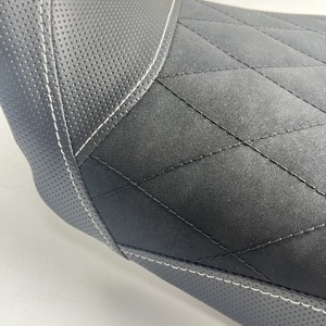 Asiento de Motocicleta de Cuero Negro con Costuras Blancas, Repuesto Nuevo para Honda CBR <span class=keywords><strong>650R</strong></span> 2024-2025 - Product Image 6