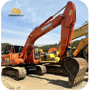 Excavadora hidráulica sobre orugas Doosan, excavadora en buen estado coreana grande dh215, excavadora usada 215, excavadora sobre orugas a la venta - Product Image 1