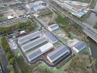 Bâtiment préfabriqué de structure en acier de maison de conteneur de paquet plat de 20 pieds pour le développement immobilier rapide-pour l'école de bureau