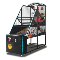 Machine de basket-ball portable, jeu à pièces, pour borne d'arcade, tir pour parc d'attractions