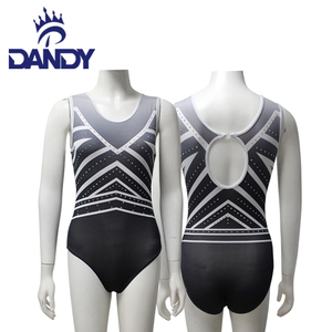 Body per balletto in Spandex personalizzato per bambini ginnastica estiva bambina monopezzo costume da bagno body ginnastica body - Product Image 2