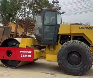 Equipo de maquinaria de construcción Dynapac CA251D Rodillo de carretera usado CA25D CA251D CA30D CA301D con funciones potentes en stock - Product Image 4