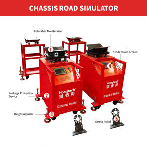 Probador <span class=keywords><strong>de</strong></span> Suspensión Automotriz Hongtech, Equipo <span class=keywords><strong>de</strong></span> Simulación <span class=keywords><strong>de</strong></span> Carretera para Chasis, en Venta - Product Image 3