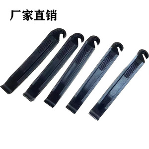 Palanca para neumáticos de bicicleta, herramienta de reparación multifuncional negra ABS para cambio y reparación de neumáticos - Product Image 1