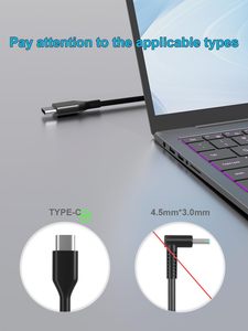 เครื่องชาร์จ USB-C 65W สำหรับ Zenbook/S/<span class=keywords><strong>Flip</strong></span>/3/Fold Vivobook/S Expertbook <span class=keywords><strong>Chromebook</strong></span> ProArt แล็ปท็อป-รุ่น B1-B9 13-17 - Product Image 2