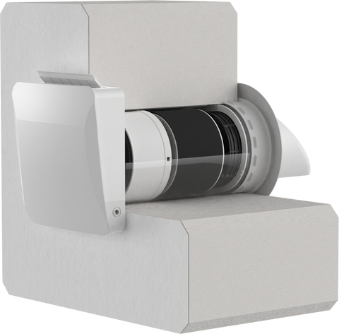 Eco Pair 1.2 Recuperator Heat Recovery Ventilation Humidity Control Suitable for 30m2 Wifi Control