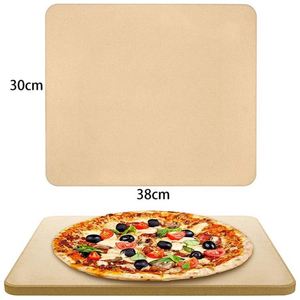 12 Inch Square <strong>Pizza</strong> Stone Non-Cracking Yellow <strong>Shape</strong> 3 Pcs Tools 22In Round Steel 16X16 12X14Inch Best Rated - Product Image 6