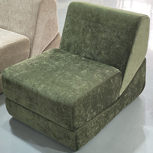 JJY-055 Divano Letto Modulare Moderno, Arredamento Sezionale per Soggiorno con Pouf, Divano in Schiuma a Bolle - Resistente ed Elegante - Product Image 4