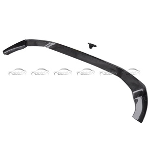 Nuevo Spoiler Delantero de Fibra de Carbono, Divisores de Parachoques para X3M X4M F97 F98 2019-2021, Tuning Automotriz, Negro - Product Image 6