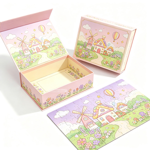 Puzzle en papier professionnel personnalisé avec impression couleur intégrale, 300 pièces, <span class=keywords><strong>carte</strong></span> <span class=keywords><strong>du</strong></span> <span class=keywords><strong>monde</strong></span>, jouet de géographie, puzzle pour enfants - Product Image 2