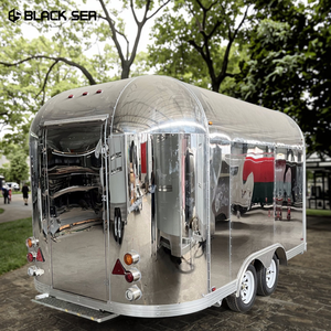 中国制造2025新款定制快餐拖车烧烤拖车食品卡车 - Product Image 5