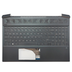 Coque supérieure pour ordinateur portable HP Pavilion Gaming 15-EC 15Z-EC, série 15,6'', avec clavier rétroéclairé, L72598-001, pièces d'ordinateur - Product Image 1