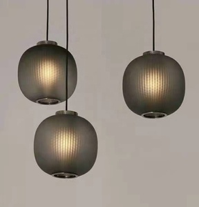 Lámpara Colgante de Cristal Soplado de Arte Nórdico, Lámpara Colgante de Cristal de <span class=keywords><strong>Murano</strong></span> para Comedor - Product Image 3