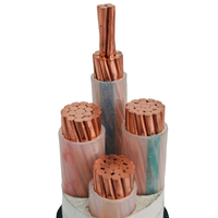 Cable de Alimentación de Cobre de Bajo Voltaje Retardante de Llama con Aislamiento XLPE y Cubierta de PVC para Construcción de Edificios