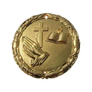 卸売カスタムメイド金属亜鉛合金宗教メダル - Product Image 1